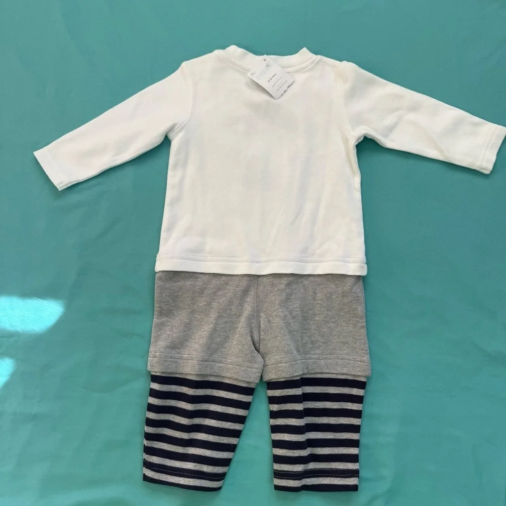 VINTAGE NWT Gymboree Baby-toddler Set 1 piece boy 6-12 mo Football daddy’s MVP